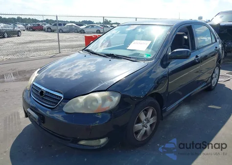 2005 Toyota Corolla S z USA, uszkodzony, nr VIN 2T1BR30E55C343623